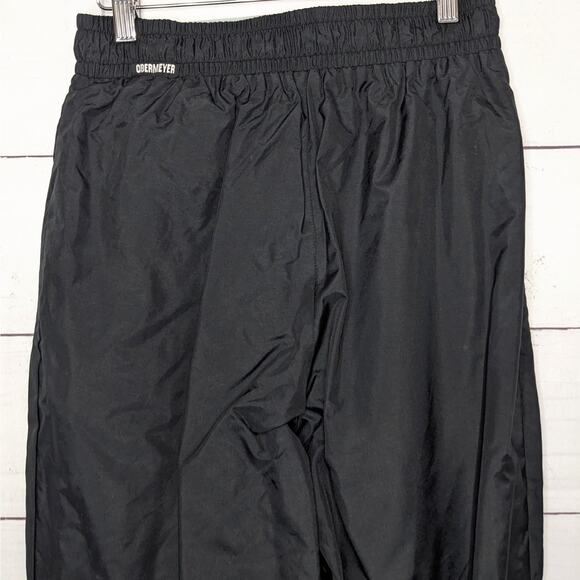 Vintage Obermeyer Pull On Nylon Snow Pants Black Women's Size 8 / 90s 80s - Picture 5 of 8